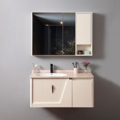 Bộ tủ chậu cao cấp Mowoen MW2868-80PVC