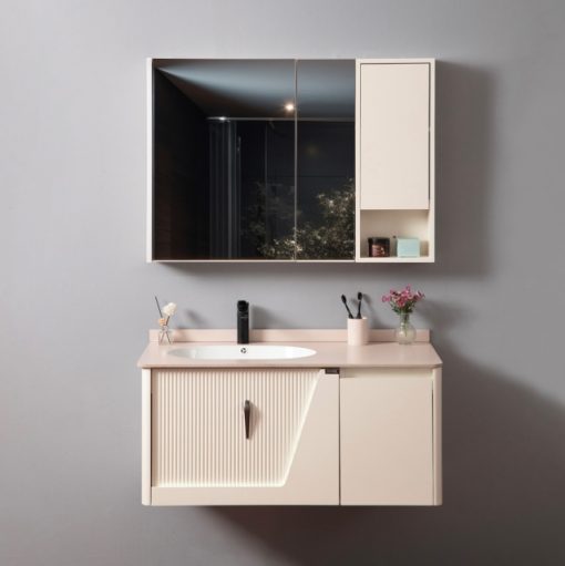 Bộ tủ chậu cao cấp Mowoen MW2868-80PVC