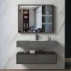Bộ tủ chậu cao cấp Mowoen MW6630-80SB