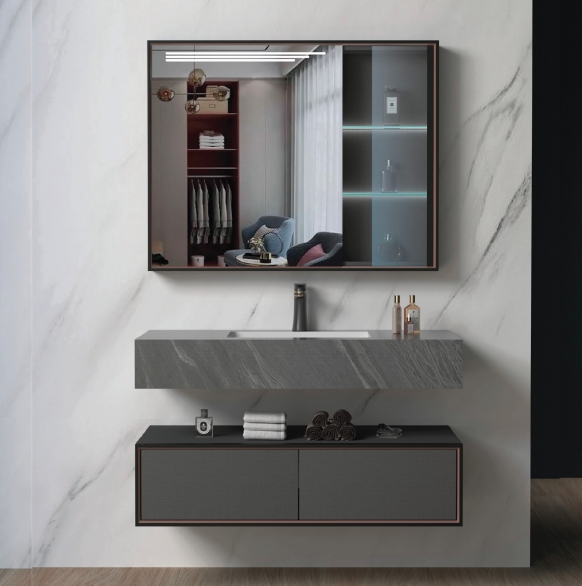 Bộ tủ chậu cao cấp Mowoen MW6630-100SB