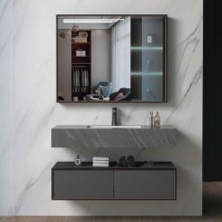 Bộ tủ chậu cao cấp Mowoen MW6630-80SB