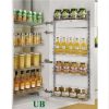 Tủ kho 4 tầng cánh mở inox nan Grob UB-445S