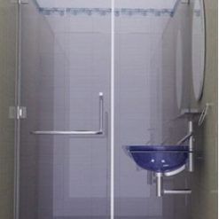 Vách kính nhà tắm VK 06
