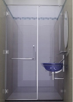 Vách kính nhà tắm VK 06
