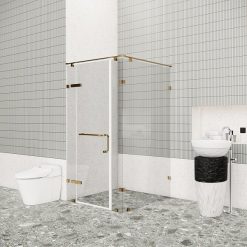 Vách kính nhà tắm Flight FLN-G4 Gold