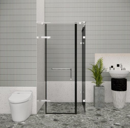 Vách kính nhà tắm Flight FLN-G4 White