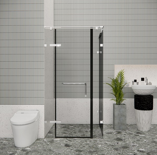 Vách kính nhà tắm Flight FLN-G4 White