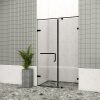 Vách kính nhà tắm Flight FLN-P2 Black