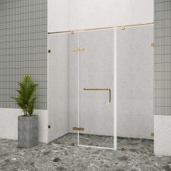 Vách kính nhà tắm Flight FLN-P3 Gold