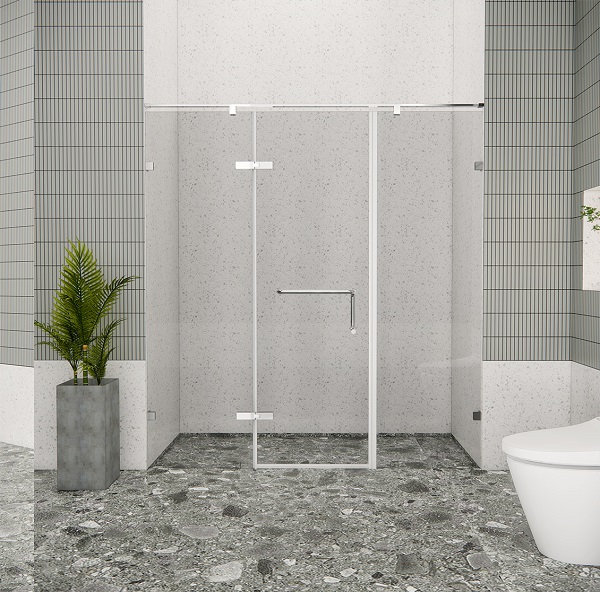 Vách kính nhà tắm Flight FLN-P3 White