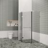 Vách kính nhà tắm Flight FLN-V3 White