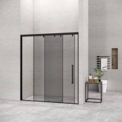 Vách kính nhà tắm Flight FLS-P3 Black