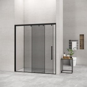 Vách kính nhà tắm Flight FLS-P3 Black