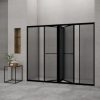 Vách kính nhà tắm Flight FLS-T5 Black