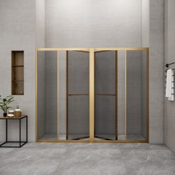 Vách kính nhà tắm Flight FLS-T5 Gold