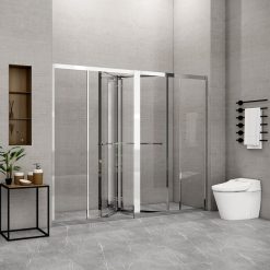 Vách kính nhà tắm Flight FLS-T5 White