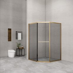 Vách kính nhà tắm Flight FLS-V3 Gold