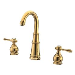 Vòi chậu lavabo mạ vàng HM-01992