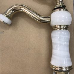 Vòi chậu rửa mặt 20cm mạ vàng CLM 5218