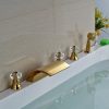 Vòi bồn tắm mạ vàng MK-01912