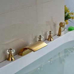 Vòi bồn tắm mạ vàng MK-01912