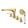 Vòi bồn tắm mạ vàng MK-01913