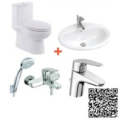 Combo Thiết bị vệ sinh American  VF1858-VF0476-WF1501-WF1511