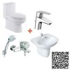Combo Thiết bị vệ sinh American  VF1858-VF0947-VF0741-WF0301-WF0311