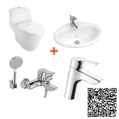 Combo Thiết bị vệ sinh American VF2011-VF0476-WF3907-WF3913
