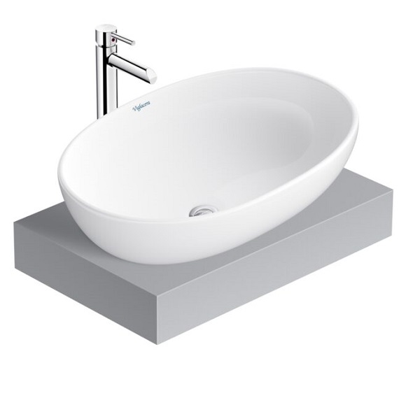 Chậu rửa lavabo dương bàn Viglacera CD15