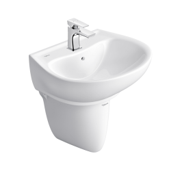 Chậu rửa lavabo kèm chân Viglacera V39