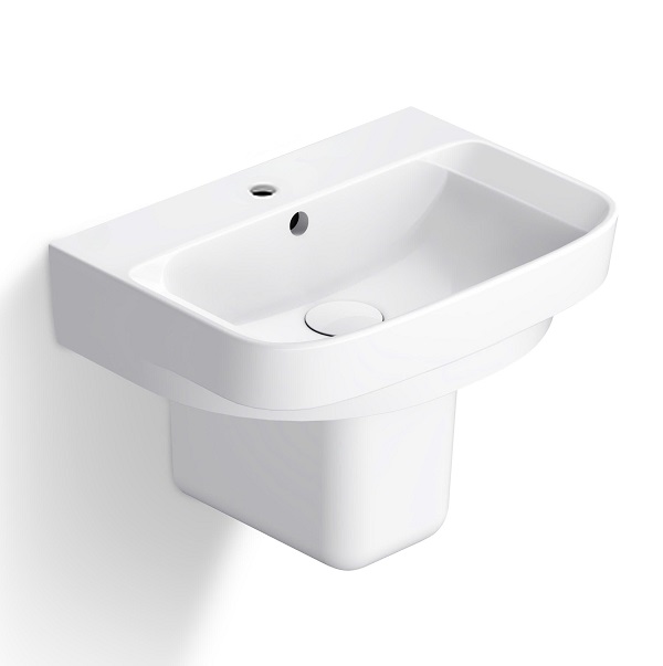 Chậu rửa lavabo chân treo tường Viglacera V59