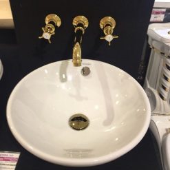 Vòi chậu lavabo âm tường Daelim 10