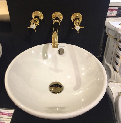 Vòi chậu lavabo âm tường Daelim 10