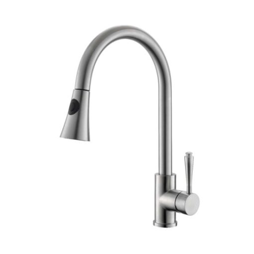 Vòi rửa bát nóng lạnh dây rút Grunder GR-632-2C