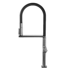 Vòi rửa bát nóng lạnh ngổng mềm Grunder GR-VC605K