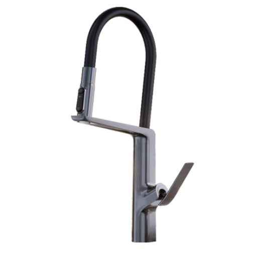 Vòi rửa bát nóng lạnh ngổng mềm Grunder GR-VC606K
