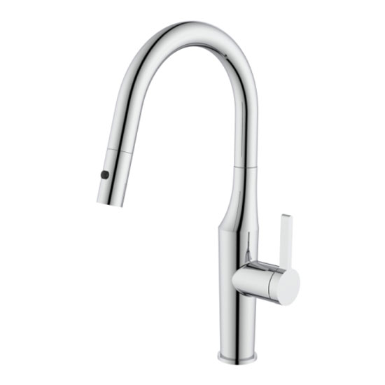 Vòi rửa bát nóng lạnh dây rút Grunder GR-VC650B