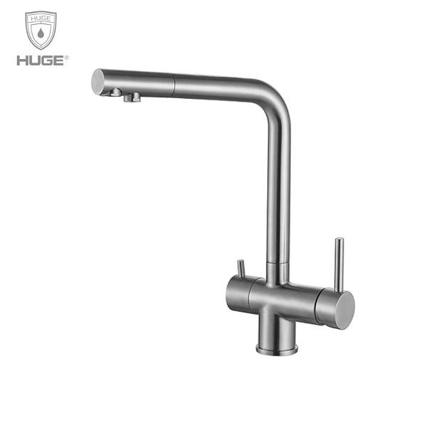 Vòi rửa bát 3 đường nước Huge H-V3111