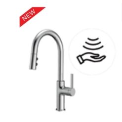 Vòi rửa bát cảm ứng dây rút Huge H-V6811PS