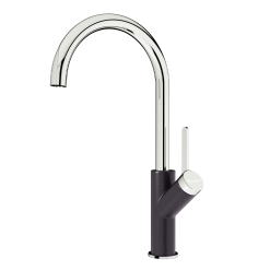 Vòi rửa bát nóng lạnh Konox Modo Black