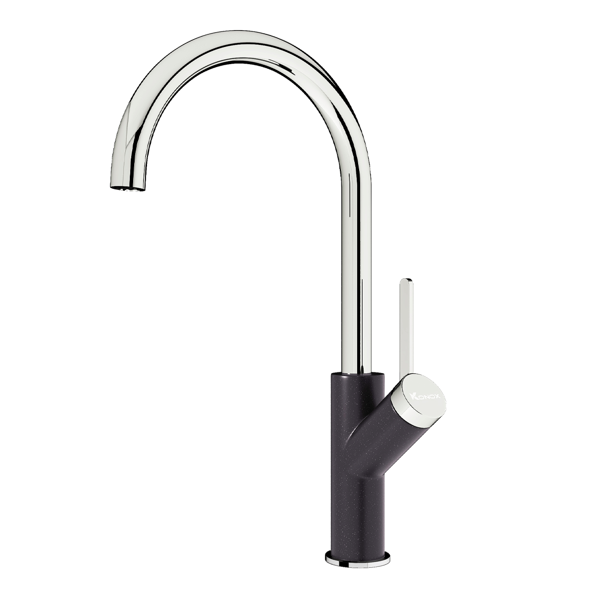Vòi rửa bát nóng lạnh Konox Modo Black