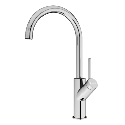 Vòi rửa bát nóng lạnh dây rút Konox Neva