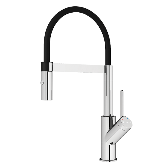 Vòi rửa bát cần mềm Konox Bian