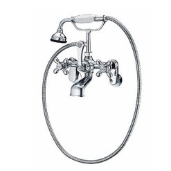 Vòi sen tắm bồn nóng lạnh màu chrome Classic P0146CP