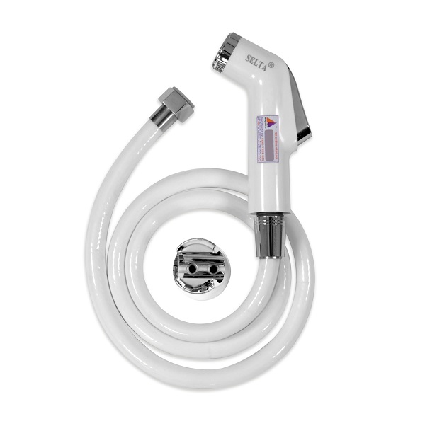 Vòi xịt vệ sinh màu trắng Selta SX-02