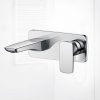 Vòi chậu lavabo nóng lạnh gắn tường Crolla 5754CR