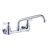 Vòi rửa bát nóng lạnh công nghiệp cắm tường MN 012-12