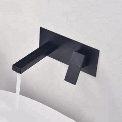 Vòi chậu lavabo âm tường Miken MKV-016