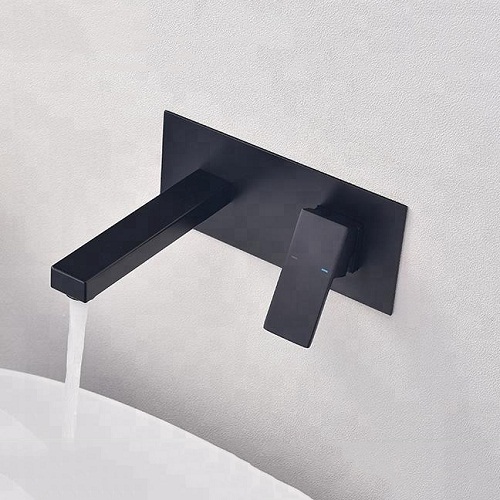 Vòi chậu lavabo âm tường Miken MKV-016